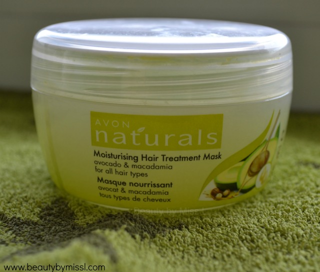Avon Naturals Moisturising Hair Treatment Mask with Avocado & Macadamia hair mask