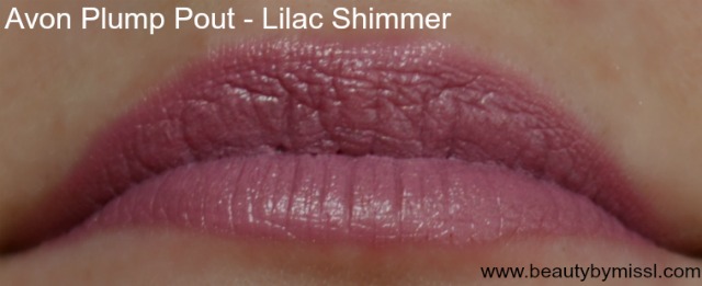 Avon Plump Pout lipstick Lilac Shimmer