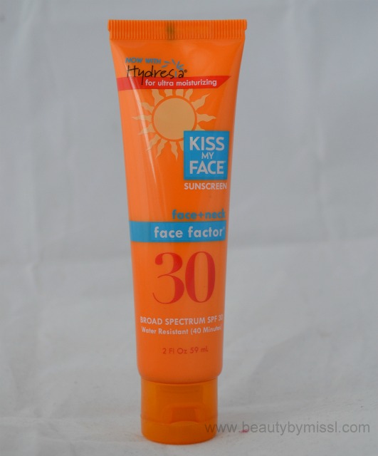 Kiss My Face Face Factor Sunscreen SPF30