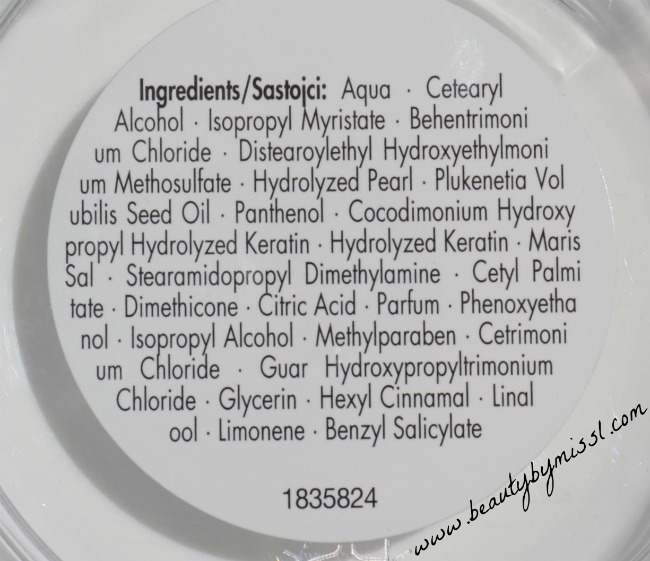 Schwarzkopf Essence Ultime Omega Repair mask ingredients
