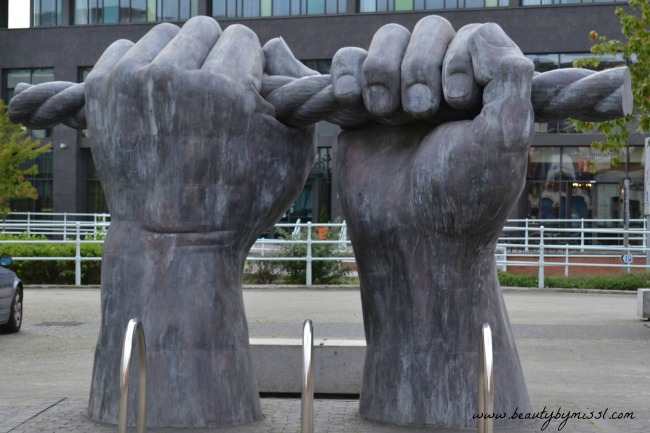 All Hands sculpture