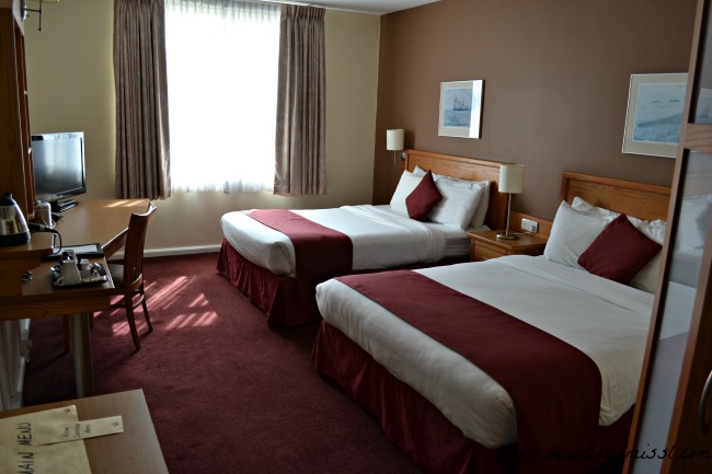 Future Inn Cardiff Bay double room with two double beds