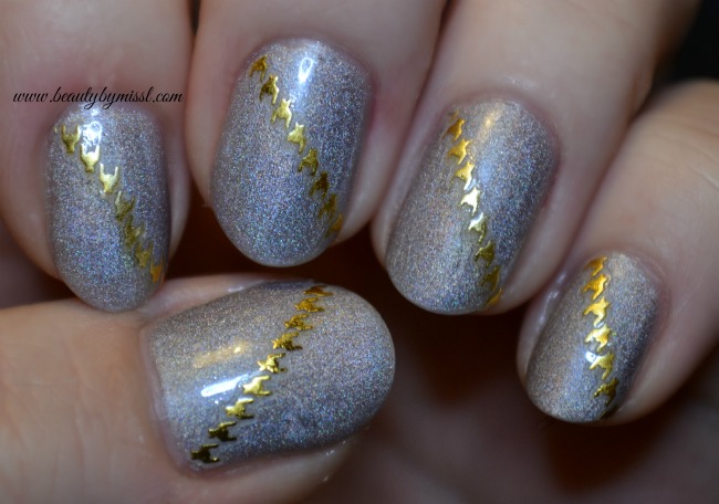 New Years Eve nails