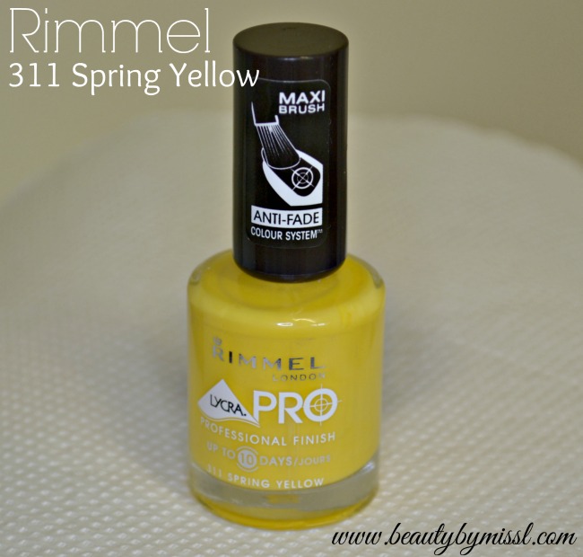 Rimmel 311 Spring Yellow