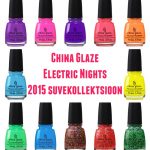 China Glaze Electric Nights 2015 suvekollektsioon