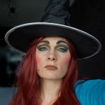 Halloween witch makeup