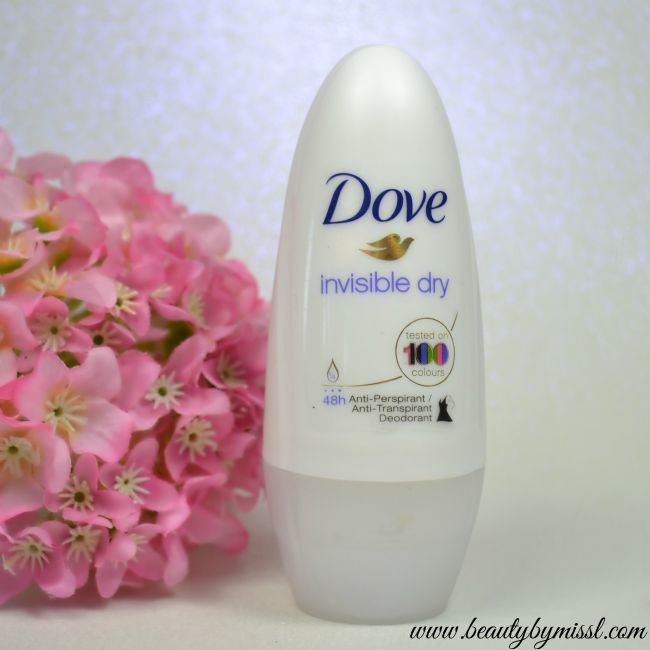 Dove Invisible Dry Roll-On Anti-Perspirant Deodorant review | www.beautybymissl.com