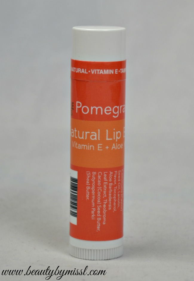 Maple Holistics Pomegranate Natural lip balm