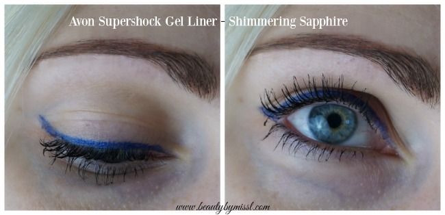 Avon Supershock Gel Liner - Shimmering Sapphire