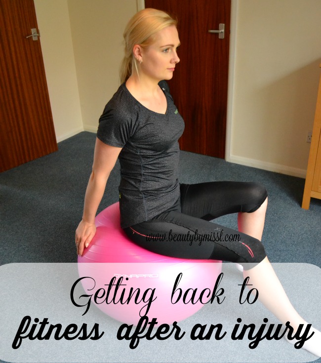 Getting back to fitness after an injury