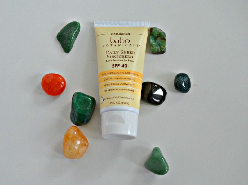 Babo Botanicals 40 SPF Daily Sheer For Face Sunscreen