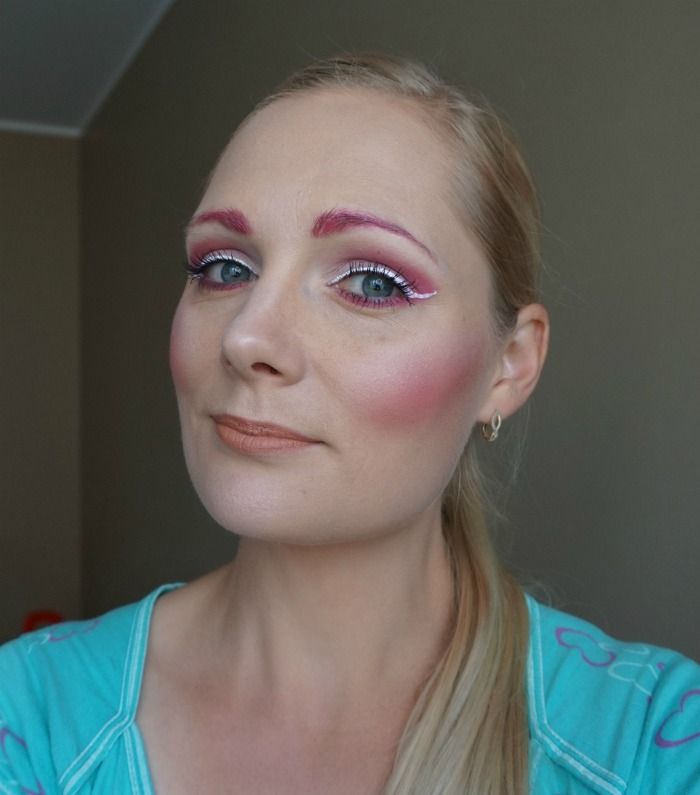 NYX Face Awards Baltics 2016 Pink makeup look