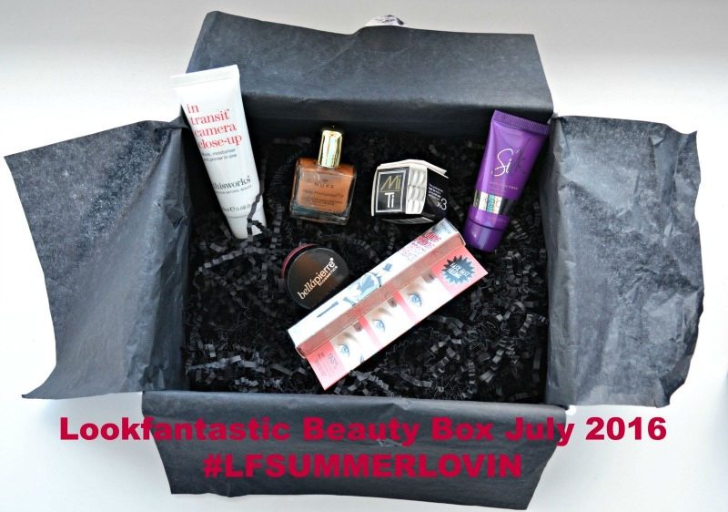 Lookfantastic Beauty Box July 2016
