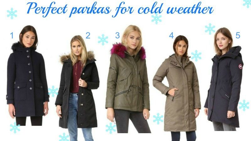 perfect parkas for cold weather