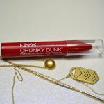 NYX Chunky Dunk Hydrating Lippie - Cherry Smash swatches and review