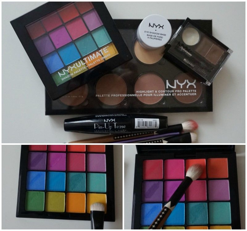 NYX makeup products