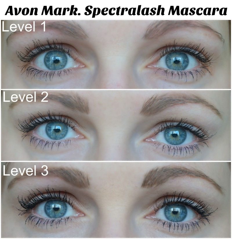 Avon Mark. Spectralash Mascara levels