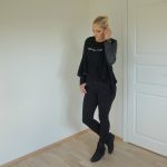 black on black outfit