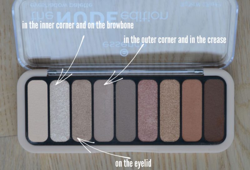 essence the nude edition eyeshadow palette