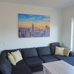 photowall new york canvas print in living room