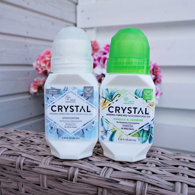 CRYSTAL Mineral Deodorant Roll-ons