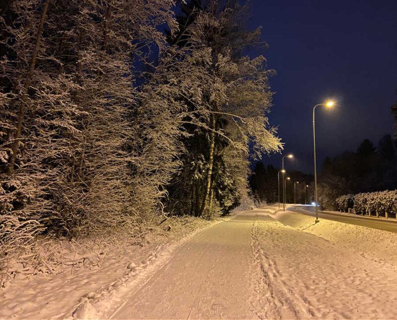 winter in Estonia